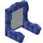 White Blue Enchanted Seat Back icon