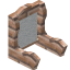 White Holly Seat Back icon