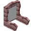 White Jacaranda Seat Back icon