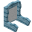 White Skyris Seat Back icon