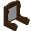 White Dark Oak Seat Back icon