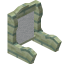 White Echo Seat Back icon