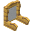 White Cradlewood Seat Back icon