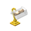 White Fancy Gold Lamp icon