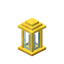 White Fancy Gold Lantern icon