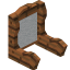 White Dark Seat Back icon