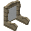White Transformation Seat Back icon