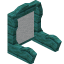 White Warped Seat Back icon