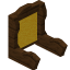 Yellow Dark Oak Seat Back icon