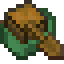 Green Enchanted Boat with Chest icon