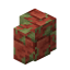 Mossy Red Rock Brick Wall icon