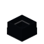 Black Concrete Hopper Botany Pot icon