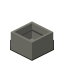 Light Gray Concrete Hopper Botany Pot icon