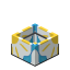 White Glazed Hopper Botany Pot icon