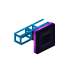 Light Blue Creative Importer icon