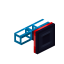 Light Blue Mega Importer icon