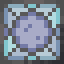 Arched Blue Stained Glass Pane Pillar icon