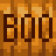 Boo Carved Pumpkin icon