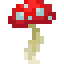 Button Red Mushroom icon
