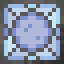 Circular Light Blue Stained Glass Pane icon