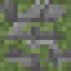 Cracked Flat Mossy Stone Bricks Tiles icon