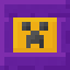 Creeper Purple Concrete icon