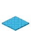 Cross Haired Light Blue Carpet icon