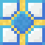 Decorated White Glazed Terracotta icon