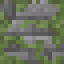 Flat Mossy Stone Bricks Tiles icon