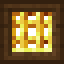 Golden Barred Dark Oak Trapdoor icon