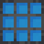 Grid Light Blue Concrete icon
