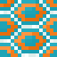Hexagonical Orange Glazed Terracotta icon
