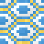 Hexagonical White Glazed Terracotta icon