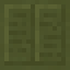 Inscribed Green Terracotta icon