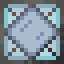 Large Diamond Blue Stained Glass icon