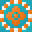 Minimized Orange Glazed Terracotta icon
