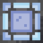 Ornate Light Blue Stained Glass Pane icon