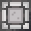 Ornate Light Gray Stained Glass icon