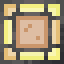Ornate Yellow Stained Glass icon