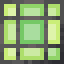 Raster Lime Stained Glass Pane icon