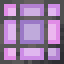 Raster Magenta Stained Glass Pane icon