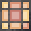 Raster Orange Stained Glass Pane icon