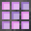 Square Magenta Stained Glass icon