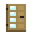 Tile Windowed Oak Door icon