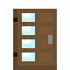 Tile Windowed Spruce Door icon