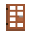 Tiled Acacia Door icon
