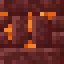 Tiny Layered Magma Block Slabs icon