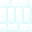 Tiny Layered Snow Block Bricks icon