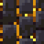 Vertical Disordered Gilded Blackstone Bricks icon