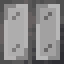 Vertical Stiped Black Stained Glass icon